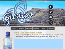 Tablet Screenshot of glencarwater.ie